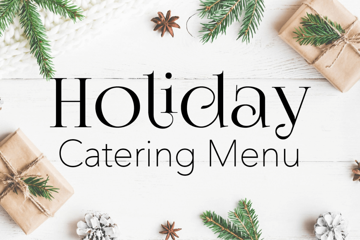 Holiday Catering Menu