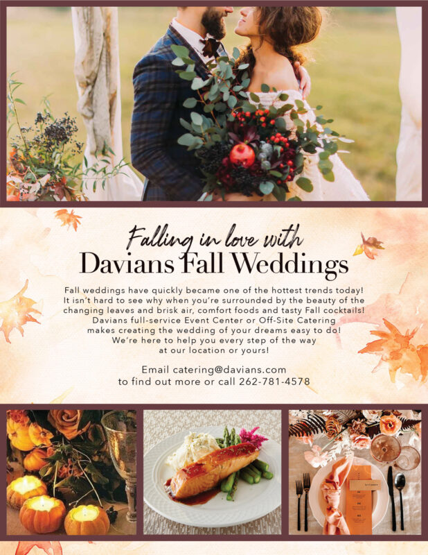 Fall in love with Davians Fall Weddings