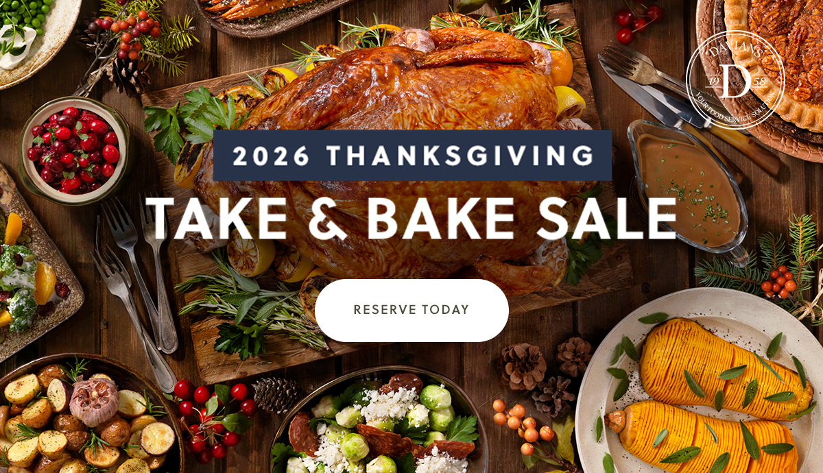 2026 Thanksgiving Take & Bake Sale